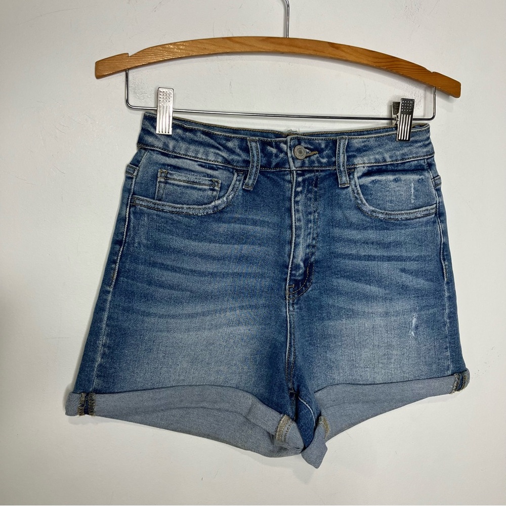 Vervet denim shorts women's size small trendy casual modern contemporary